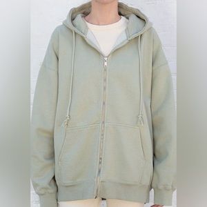 brandy Melville sage green jacket